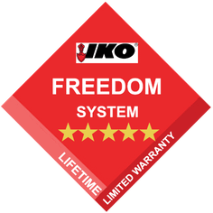 Freedom roof system logo