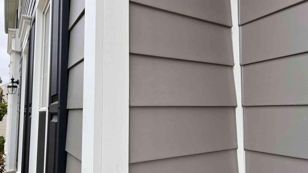 siding close up view by siding company virginia