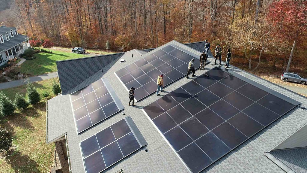 excellent solar panel roofing by  professional roofers