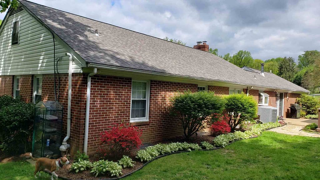 gutter cleaning Ashburn VA project and gutter installation Virginia