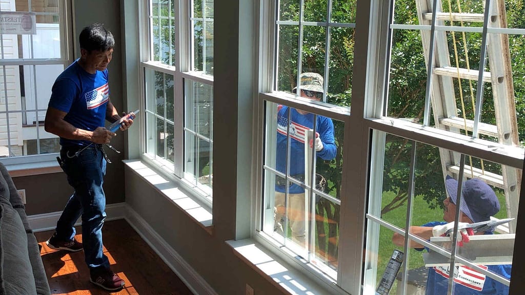 window installation and replacement by american home contractors