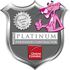 Owens Corning Platinum Contractor logo