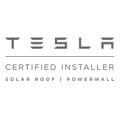 Tesla Certified Installer badge