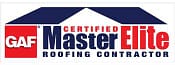 GAF Certified Master Elite Roofing Contractor badge