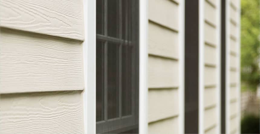 New siding installed on home by AHC