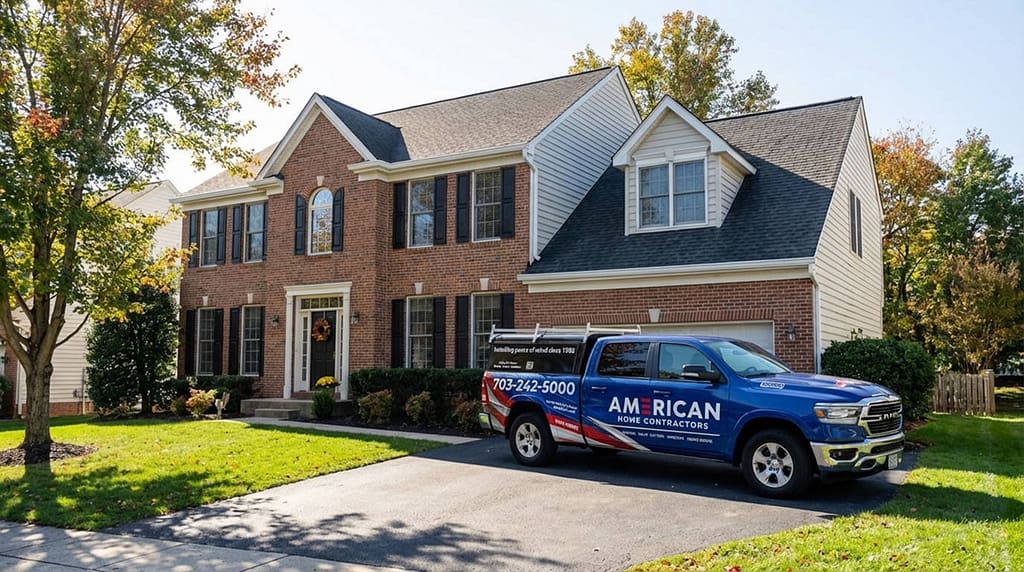 Home with AHC truck parked in front