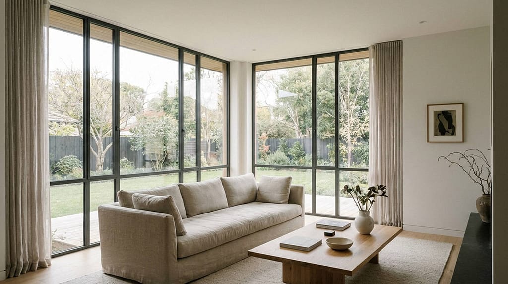 Aluminum windows installed by AHC