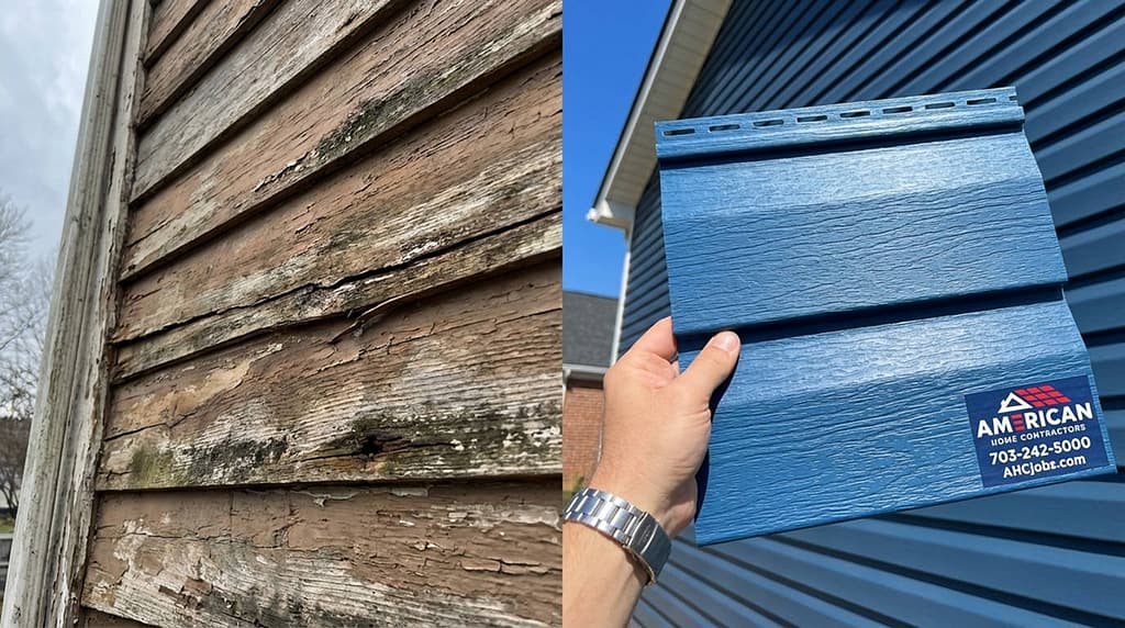 Replacing siding for damage and energy efficiency