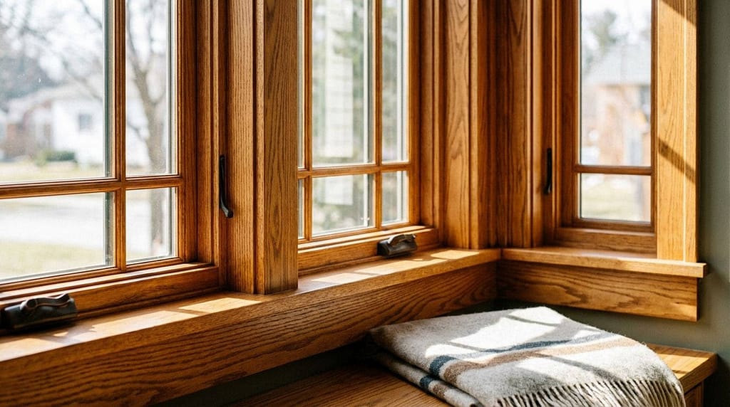 Wood windows installed by AHC