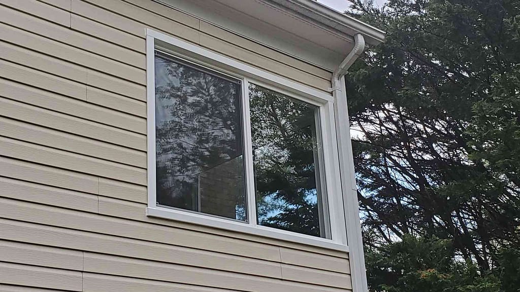 window replacement baltimore project outside view