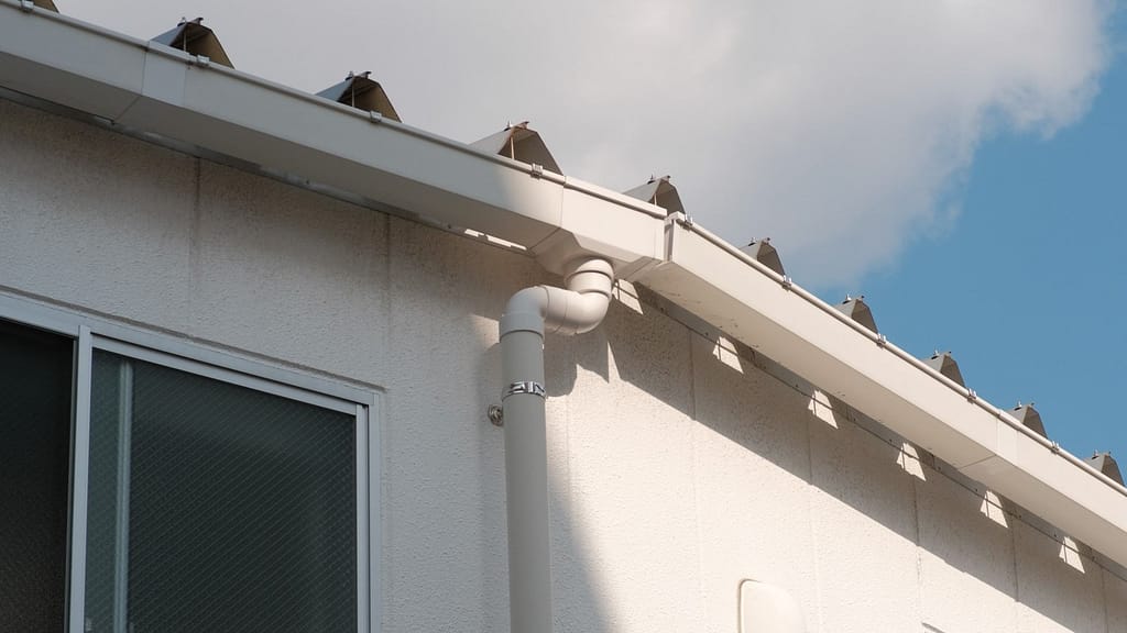 gutter installation maryland white gutter