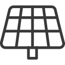 Solar panel icon