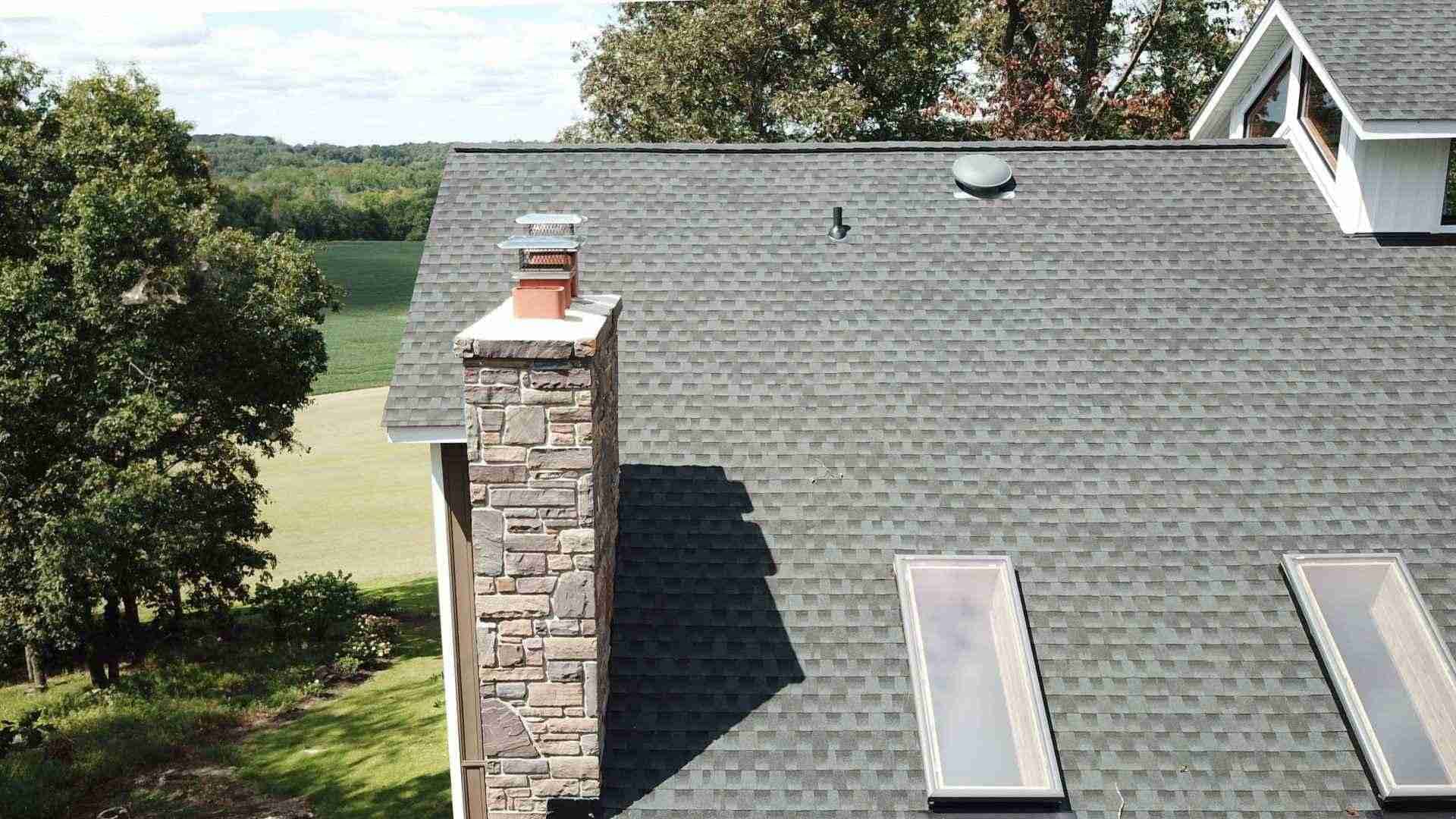 Another roof replaced by Pennsylvania roofer American Home Contractors
