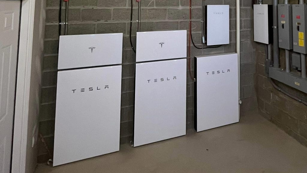 tesla powerwall batteries